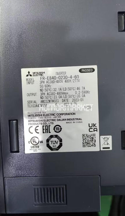 new ONE MITSUBISHI Inverter FR-E840-0230-4-60 11KW - MITSUBISHI