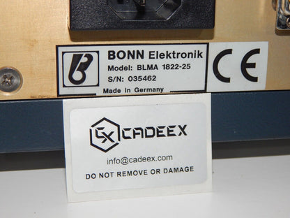 BONN Electronics Used Power Amplifier BLMA 1882-25 1.8-2.2 GHz 25W - BONN ELECTRONICS