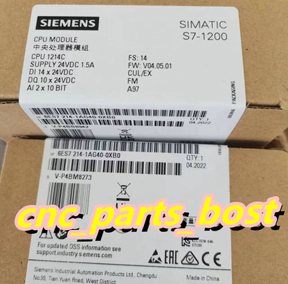 new 6ES7214-1HG40-0XB0 SIMATIC S7-1200 CPU 1214C - SIEMENS