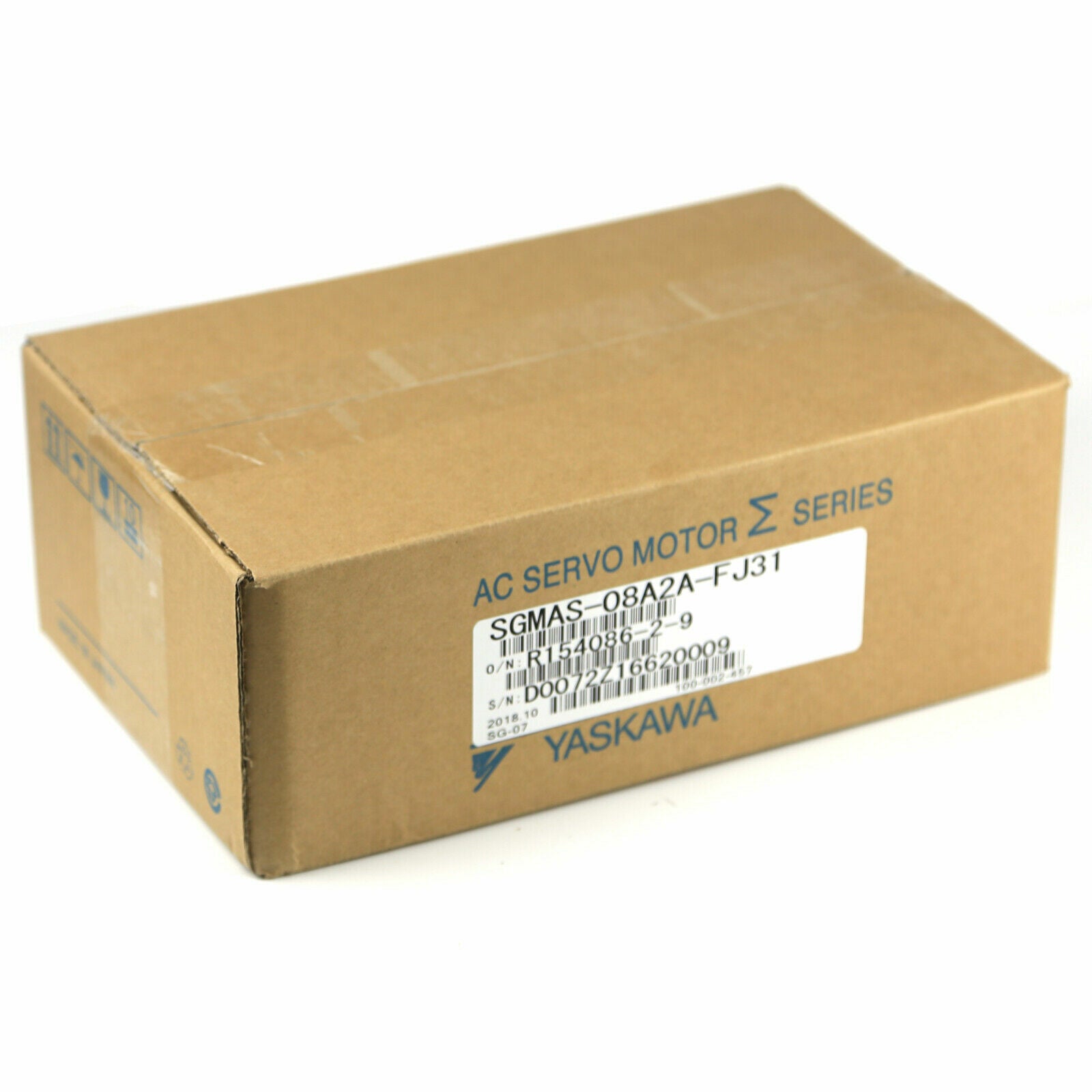 YASKAWA SGMAS-08A2A-FJ31 SGMAS08A2AFJ31 AC Servo Motor - YASKAWA
