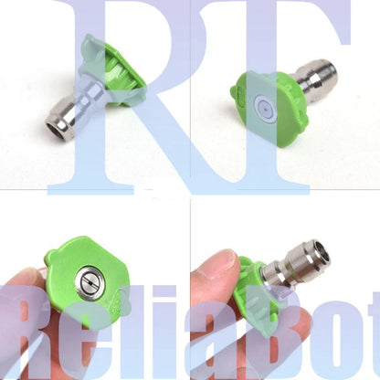 1/4" Quick Connect Car Wash 4.0 GPM 5 Pcs Pressure Washer Spray Nozzle Tips Jet