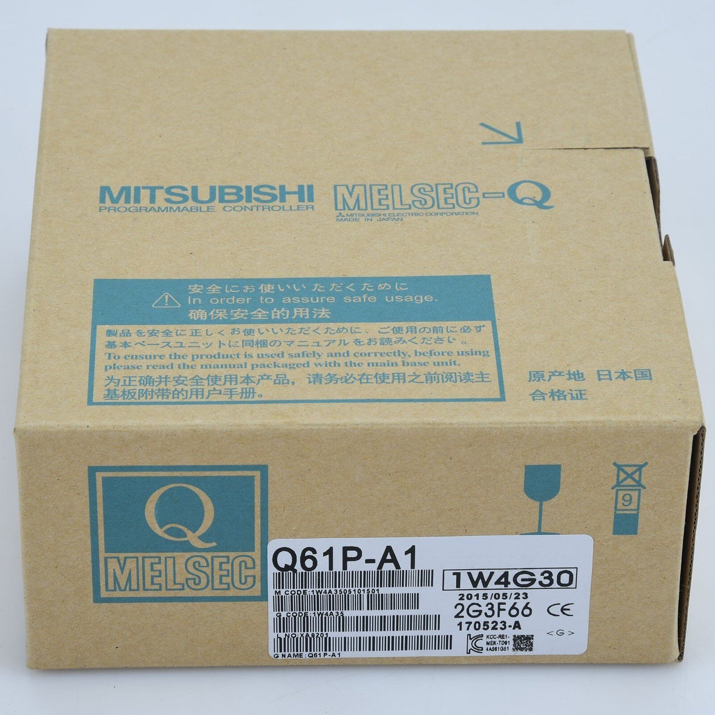 Mitsubishi Melsec Q61P-A1 PLC Power Supply - MITSUBISHI