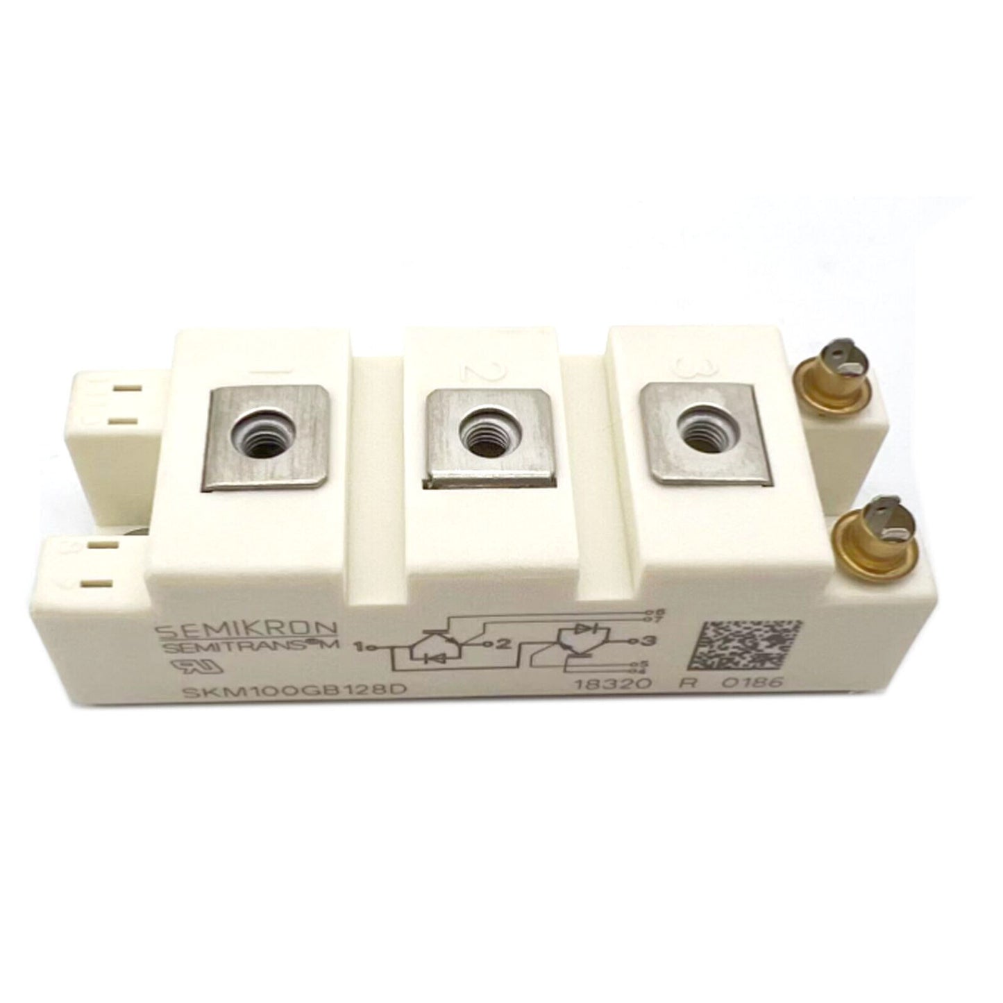 SEMIKRON SKM100GB128D Dual Soft Punch Through IGBT AC Inverter Drive - SEMIKRON