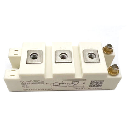 SEMIKRON SKM100GB128D Dual Soft Punch Through IGBT AC Inverter Drive - SEMIKRON