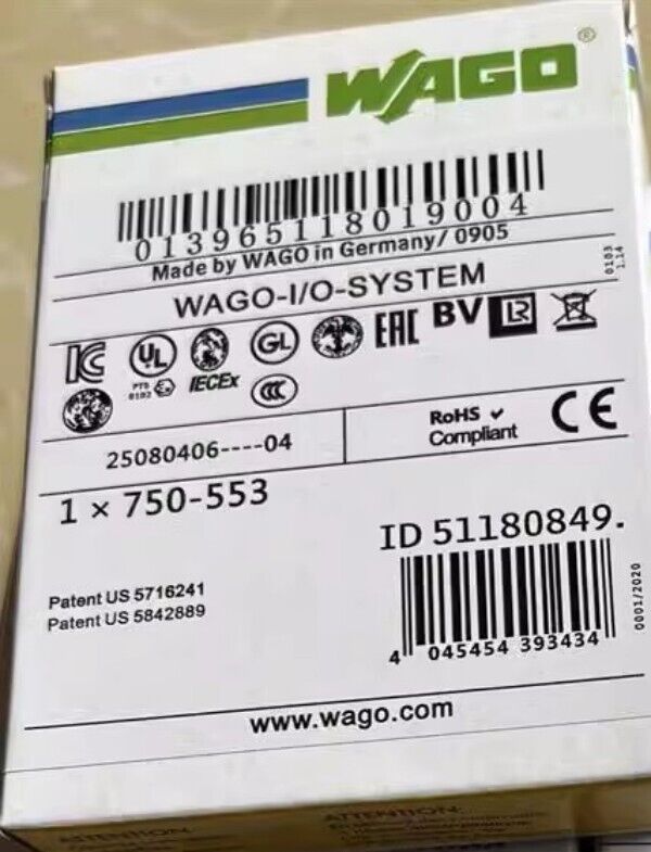 new 1PCS  WAGO 750-553 Module WAGO