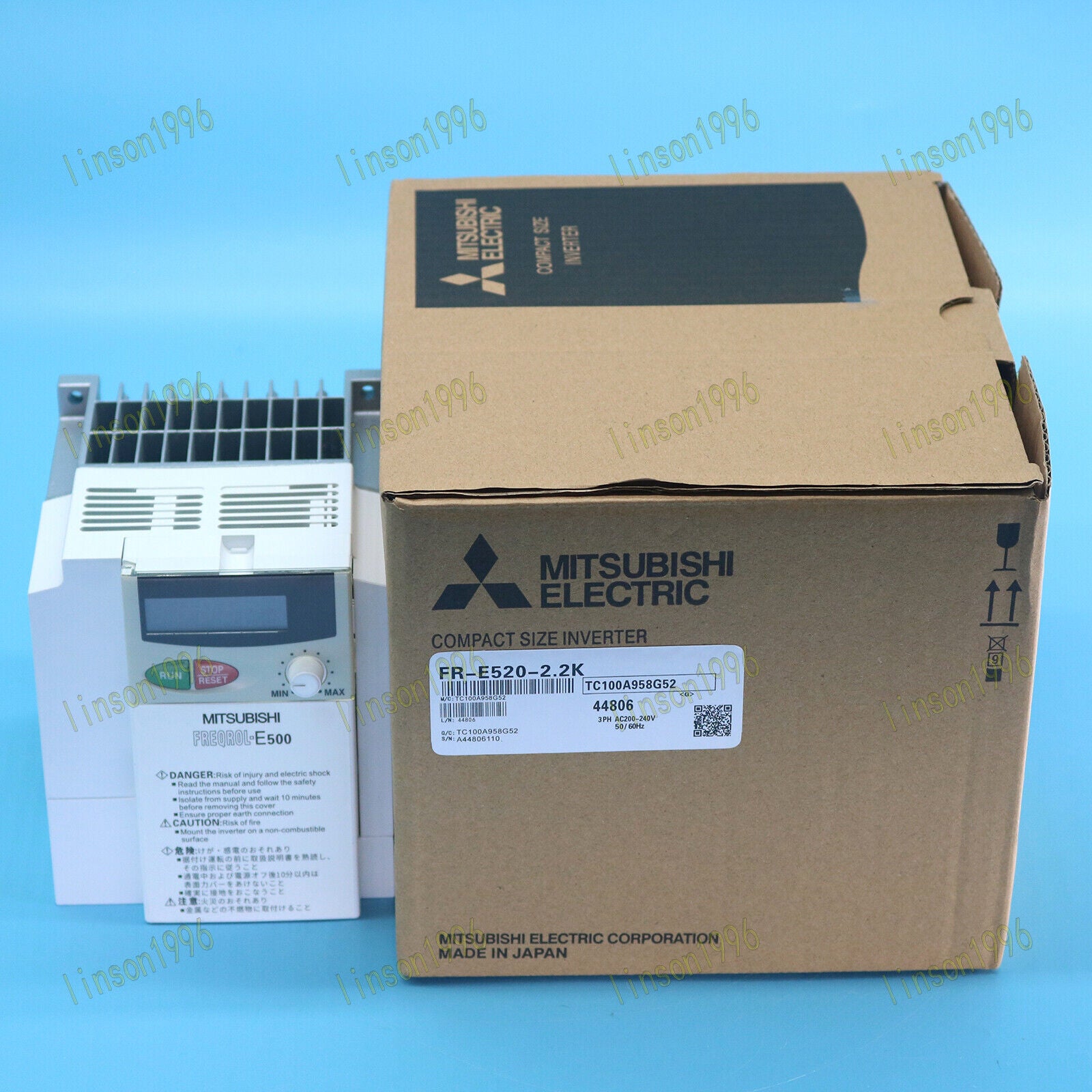 Mitsubishi FR-E520-2.2K Inverter - MITSUBISHI