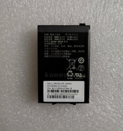 1PCS 3080mAh 3.7V Battery 82-118524-03 REV B For ES400 MC45