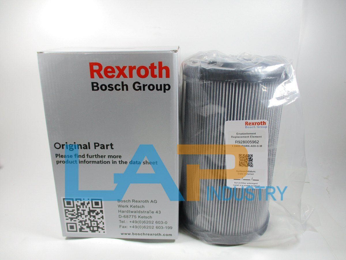 Rexroth R928005962 Hydraulic Oil Filter Element 1.0400 PWR6-A00-0-M - REXROTH