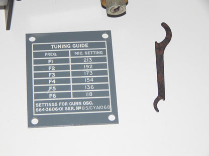 used Gunn Oscillator S64-3606-01 - KOEED
