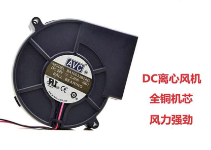 AVC BA10033B24G DC24V 2.25A 9733 2-Wire Turbo Inverter Cooling Fan