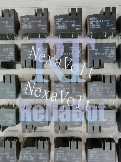 855AWP-1C-F-S-B 12VDC Songchuan Power Relay 20A 240VAC 5 Pins x 2PCS