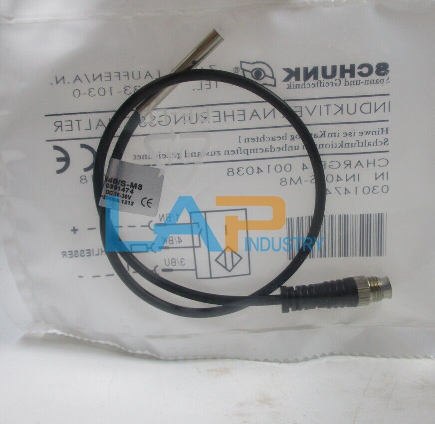 1PCS FOR SCHUNK Sensor IN40/S-M8 0301474