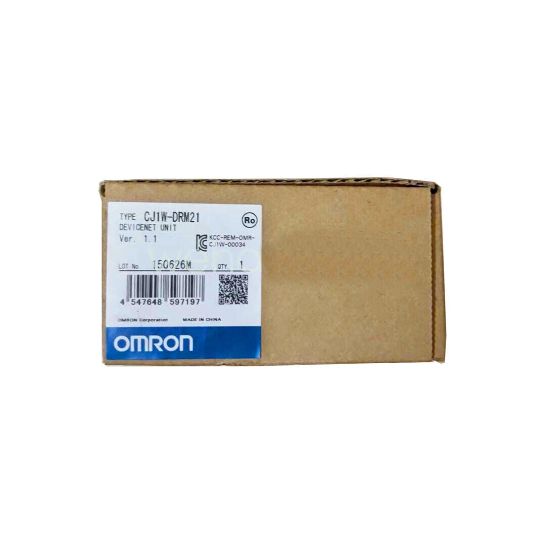 OMRON Automation Unit CJ1W-DRM21 with PLC Integration and DRMotion Real-Time Motion Control - OMRON PLC