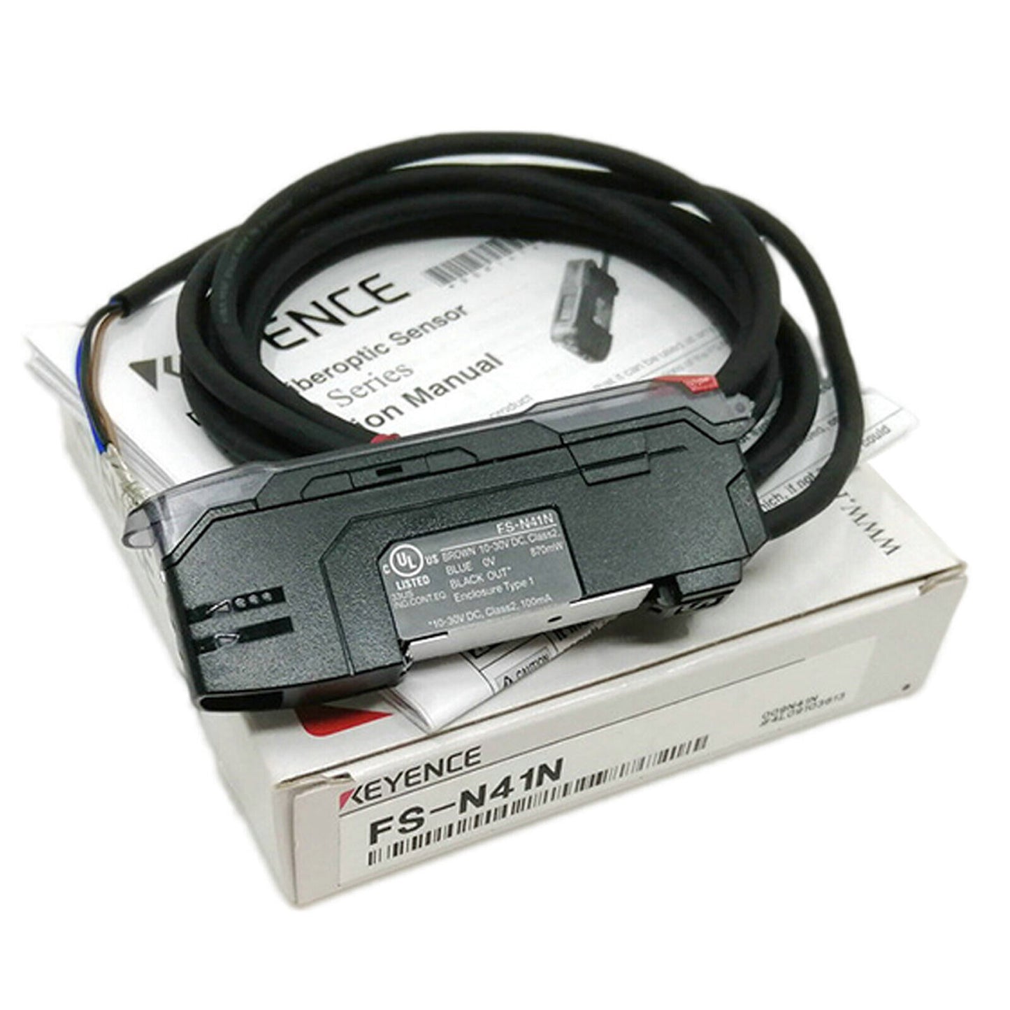 In Box Keyence FS-N41N Fiber Amplifier: High-Power Amplification Solution - KEYENCE