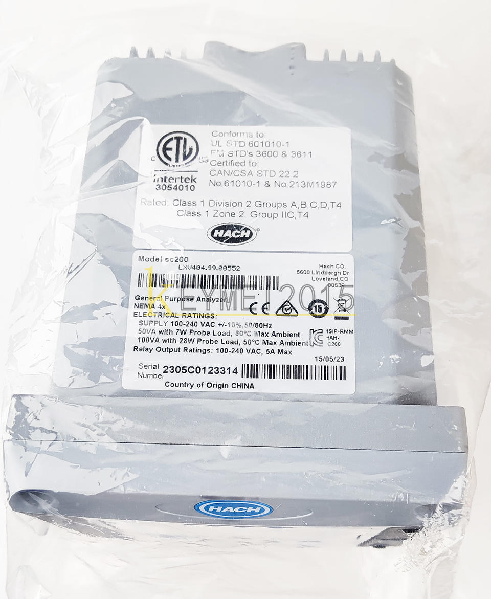 HACH Dual Channel Controller SC200 LXV404 | High-Performance Industrial Control System - HACH