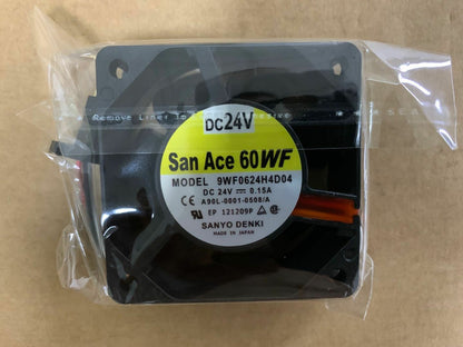 new For Sanyo 9WF0624H4D04 60*60*25mm 24V 0.15A Cooling Fan Fanuc 3pin Plug