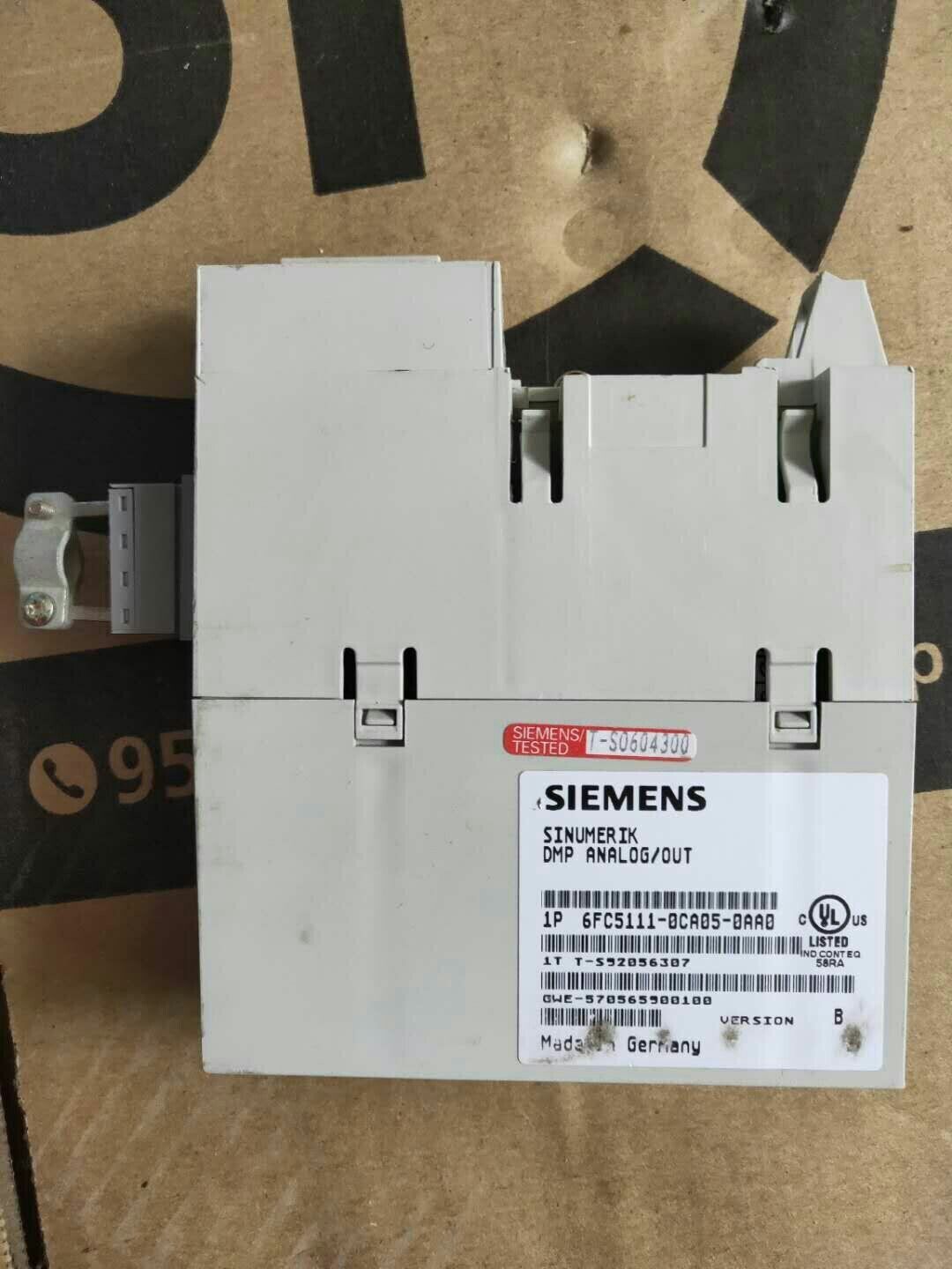used  Siemens Electrical module 6FC5111-0CA05-0AA0 Tested in good condition