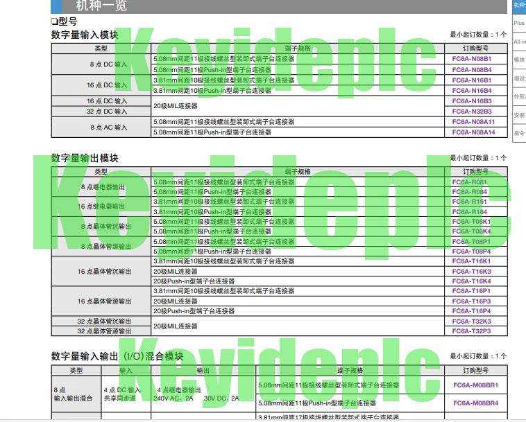 FC6A-C40R1CE IDEC Programmable Controller #ke