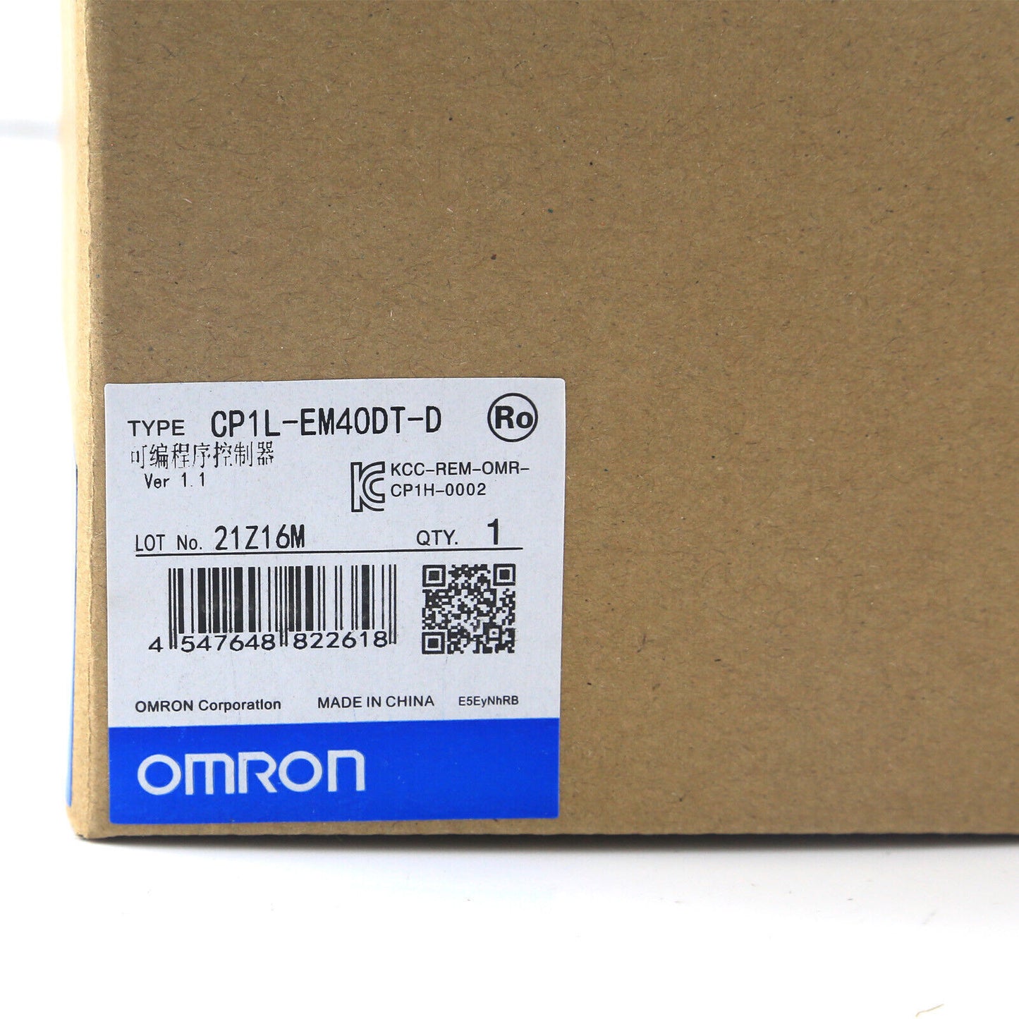 Omron CP1L-EM40DT-D PLC Module - OMRON