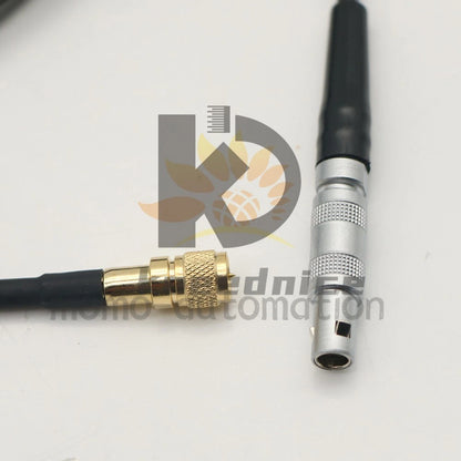 1Pcs Connection Cable C5-L5-2M LEMO 00 to Microdot Ultrasonic Flaw Detector