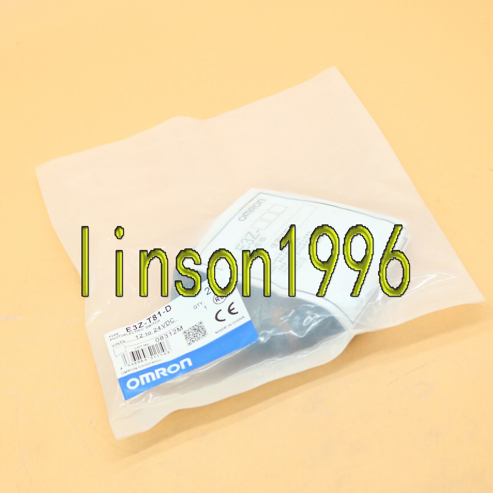 new Omron E3Z-T81-D Photoelectric Switch - OMRON
