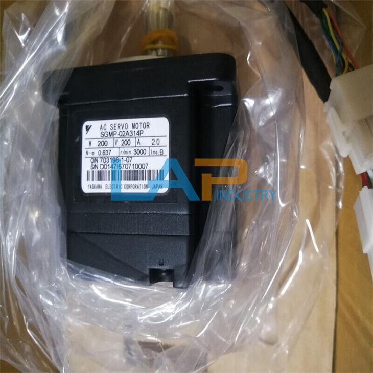 YASKAWA SGMP-02A314P AC Servo Motor - 1 Piece - YASKAWA