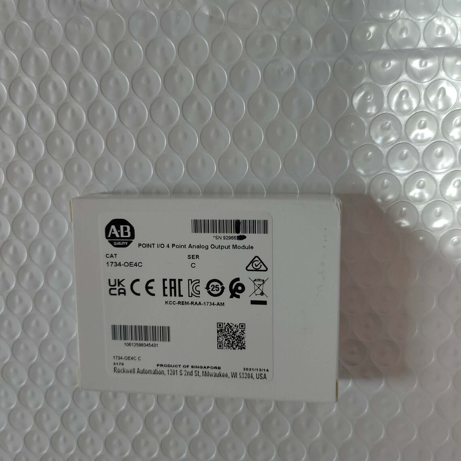 Allen-Bradley Point 4-Point Output Module 1734-OE4C New Sealed - ALLEN-BRADLEY