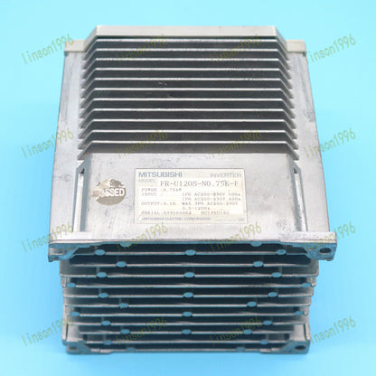 Used Inverter Mitsubishi FR-U120S-N0.75K-F 0.75KW 220V Tested Good - MITSUBISHI