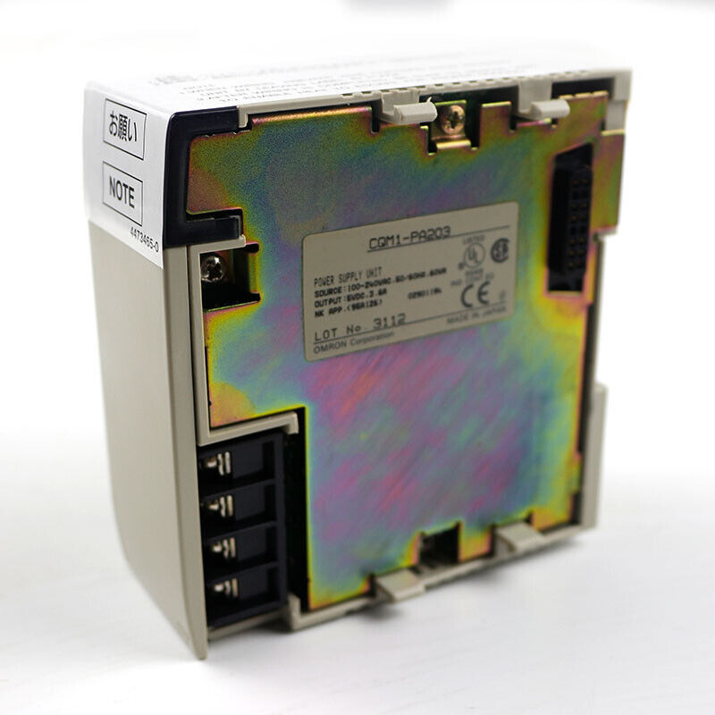 OMRON Automation CQM1-PA203 - Programmable Logic Controller Power Module - OMRON AUTOMATION