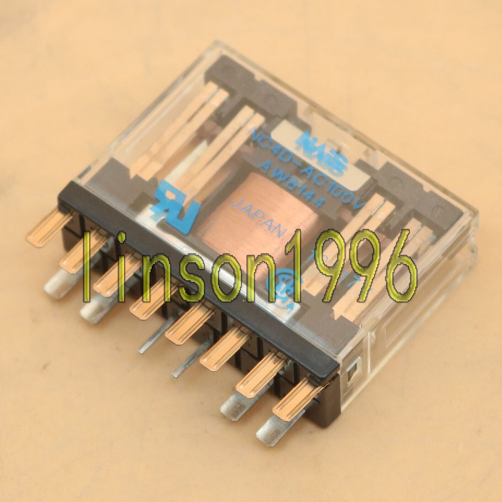 Panasonic NC4D-AC100V AW8144 Power Relay - PANASONIC