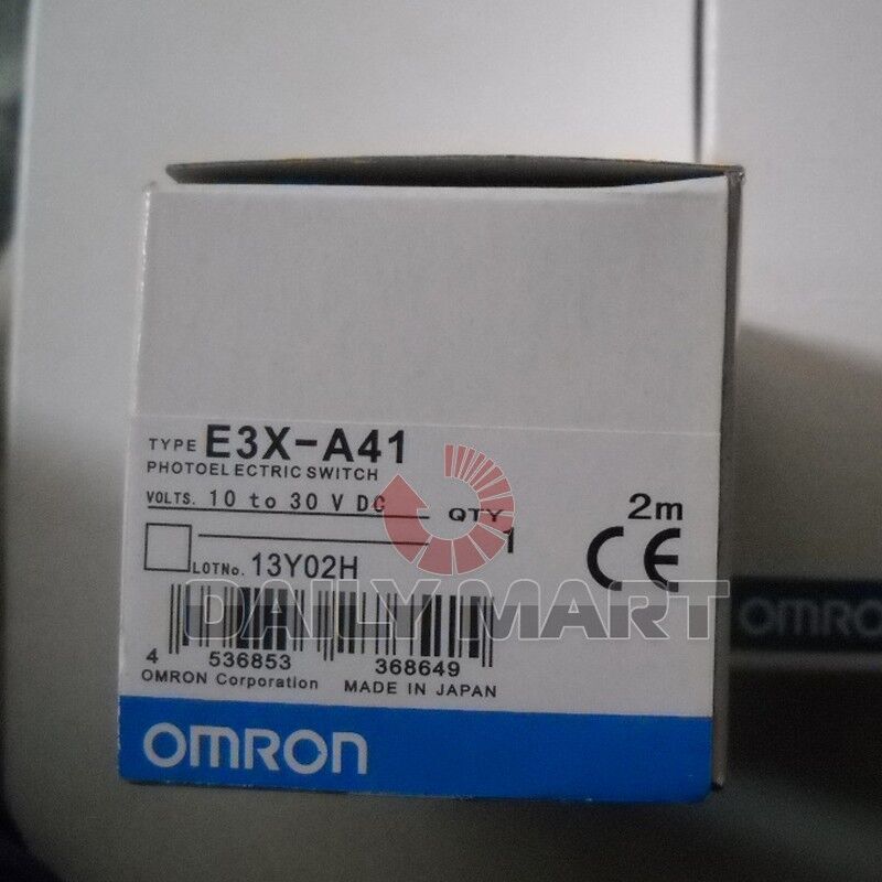 new Omron E3X-A41 E3XA41 Photoelectric Switch in Box NIB - OMRON