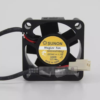 SUNON GM2404PKBX-A 4020 DC24V 1.7W 4CM 2-Wire Inverter Cooling Fan