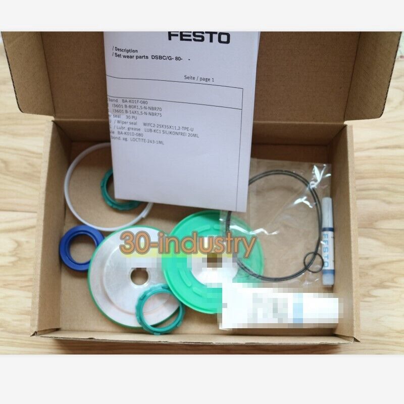 FESTO ADN/AEN Repair Kit for Various Cylinder Sizes - FESTO
