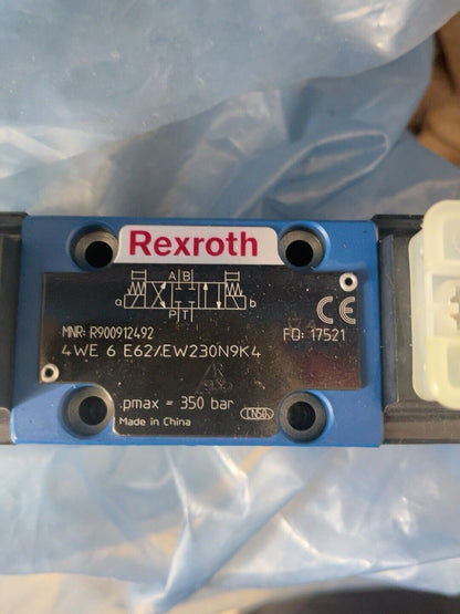 new 4WE6E6X/EW230N9K4 REXROTH VALVE