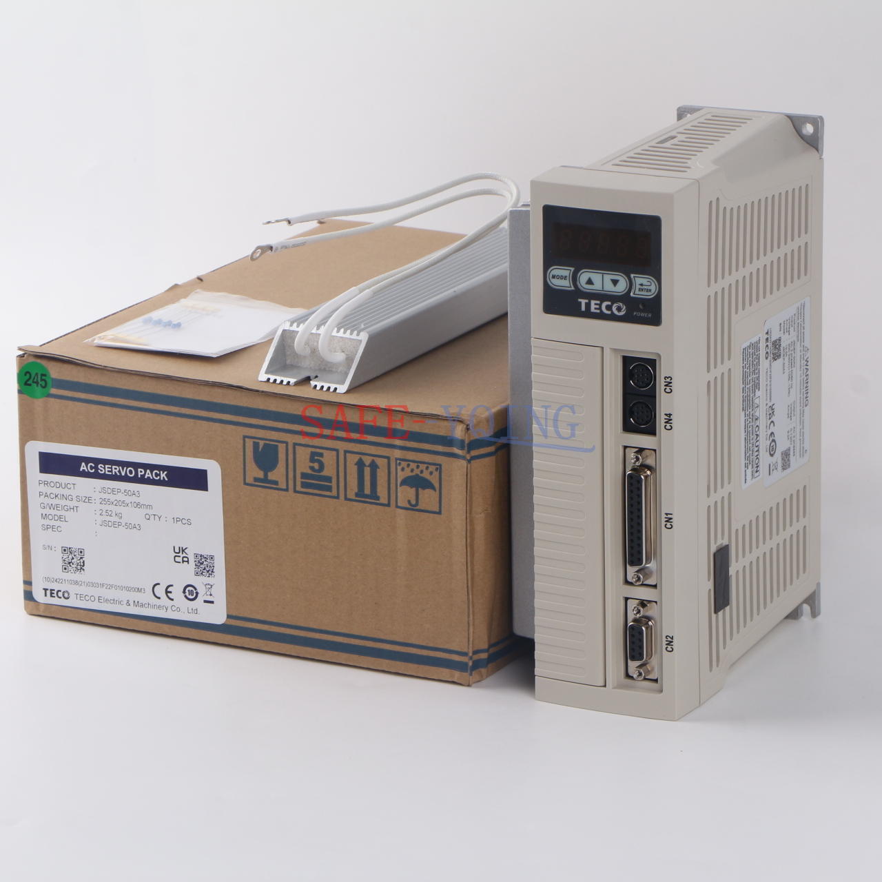 new One TECO JSDEP-50A3 Servo Drives - TECO