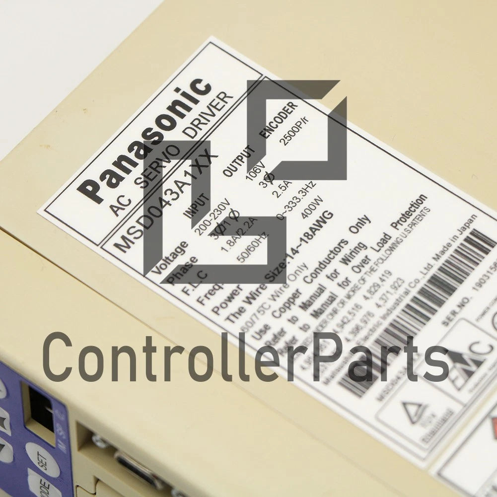 1PCS Panasonic MSD043A1XX AC Servo Drive