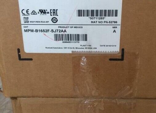 ALLEN BRADLEY MPM-B1652F-SJ72AA SHIP US - ALLEN BRADLEY