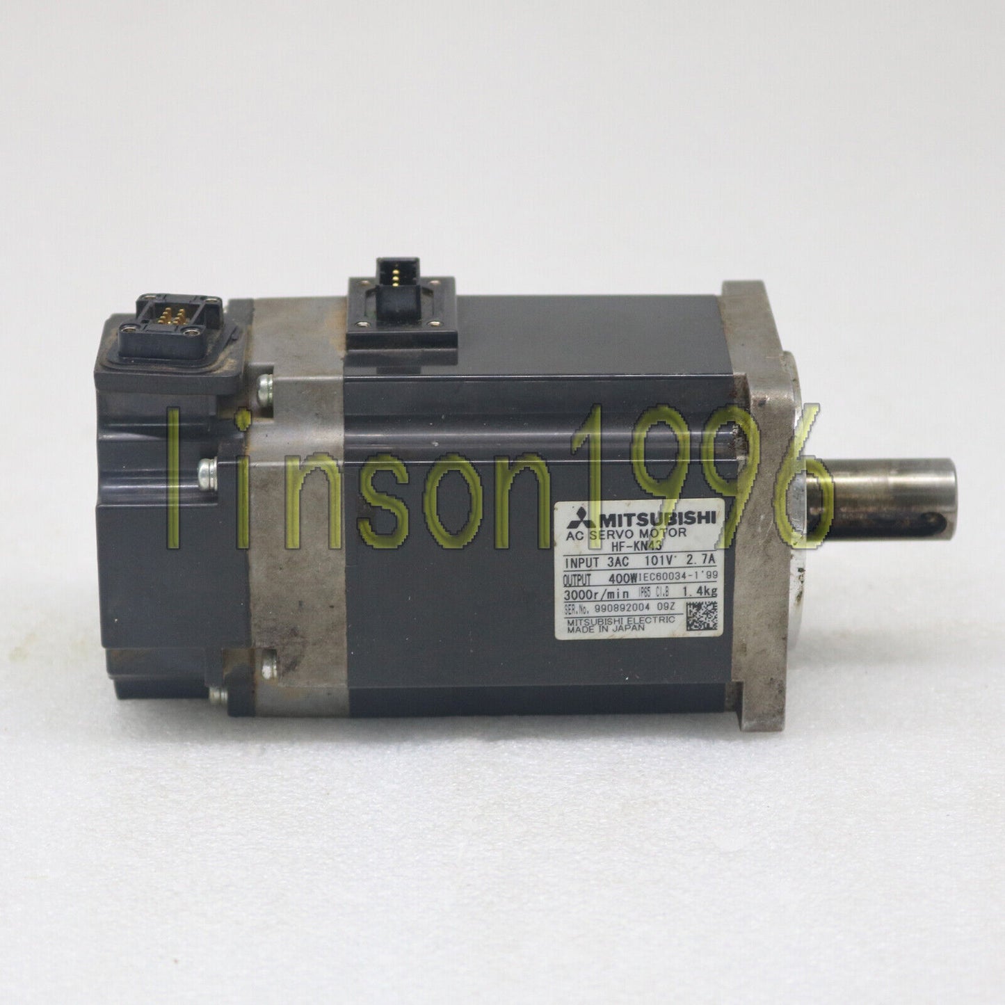 Mitsubishi HF-KN43 AC Servo Motor Tested Good - MITSUBISHI