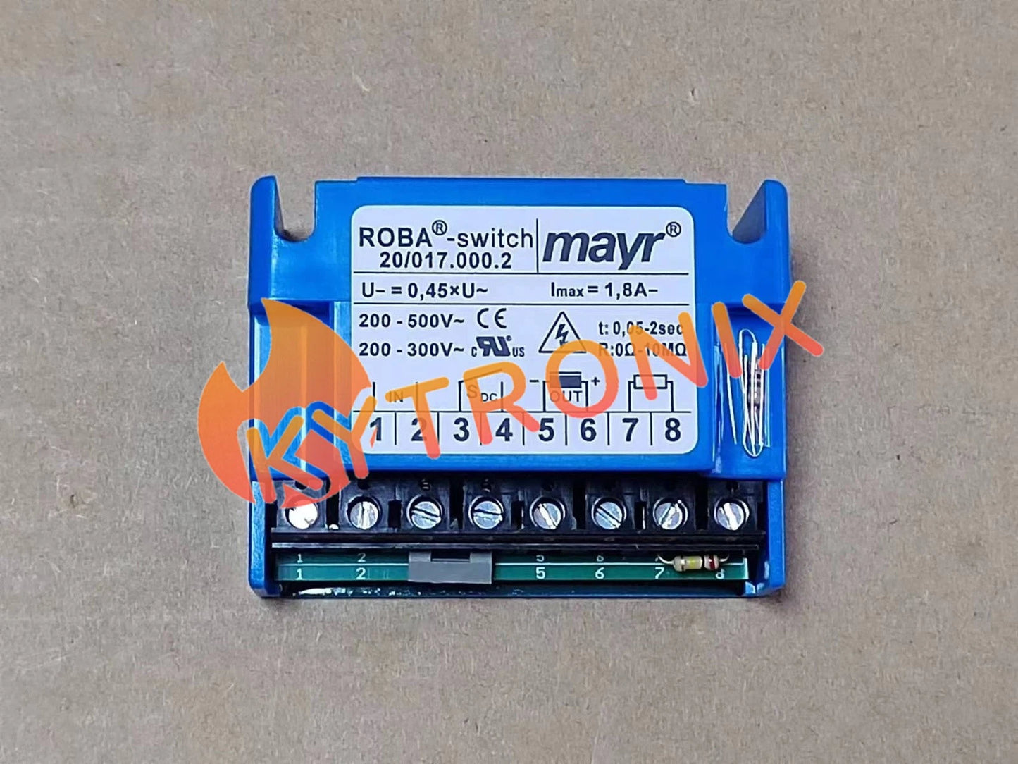1pcs MAYR Motor Brake Rectifier ROBA-switch 20/017.000.2 200-500V 1.8A