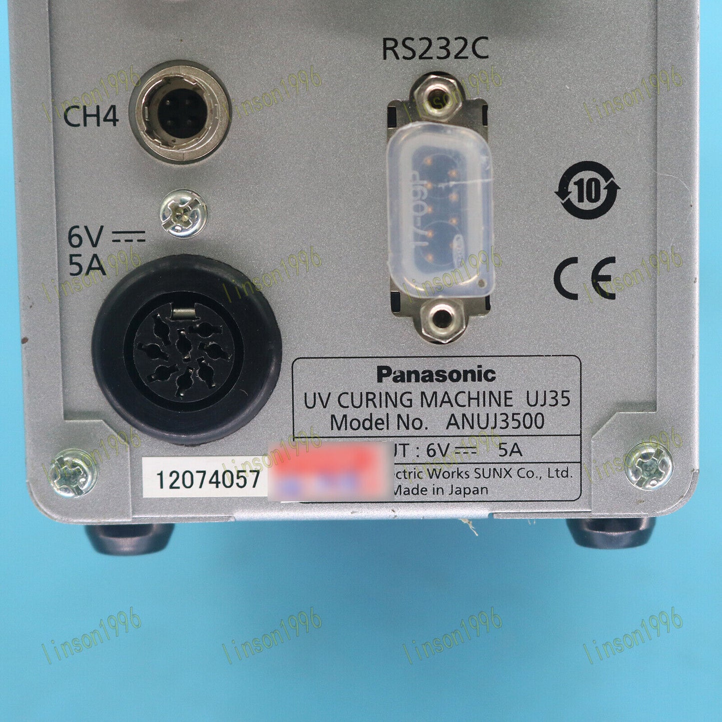 Used 1 Piece Panasonic ANUJ3500 Tested Good Condition - PANASONIC