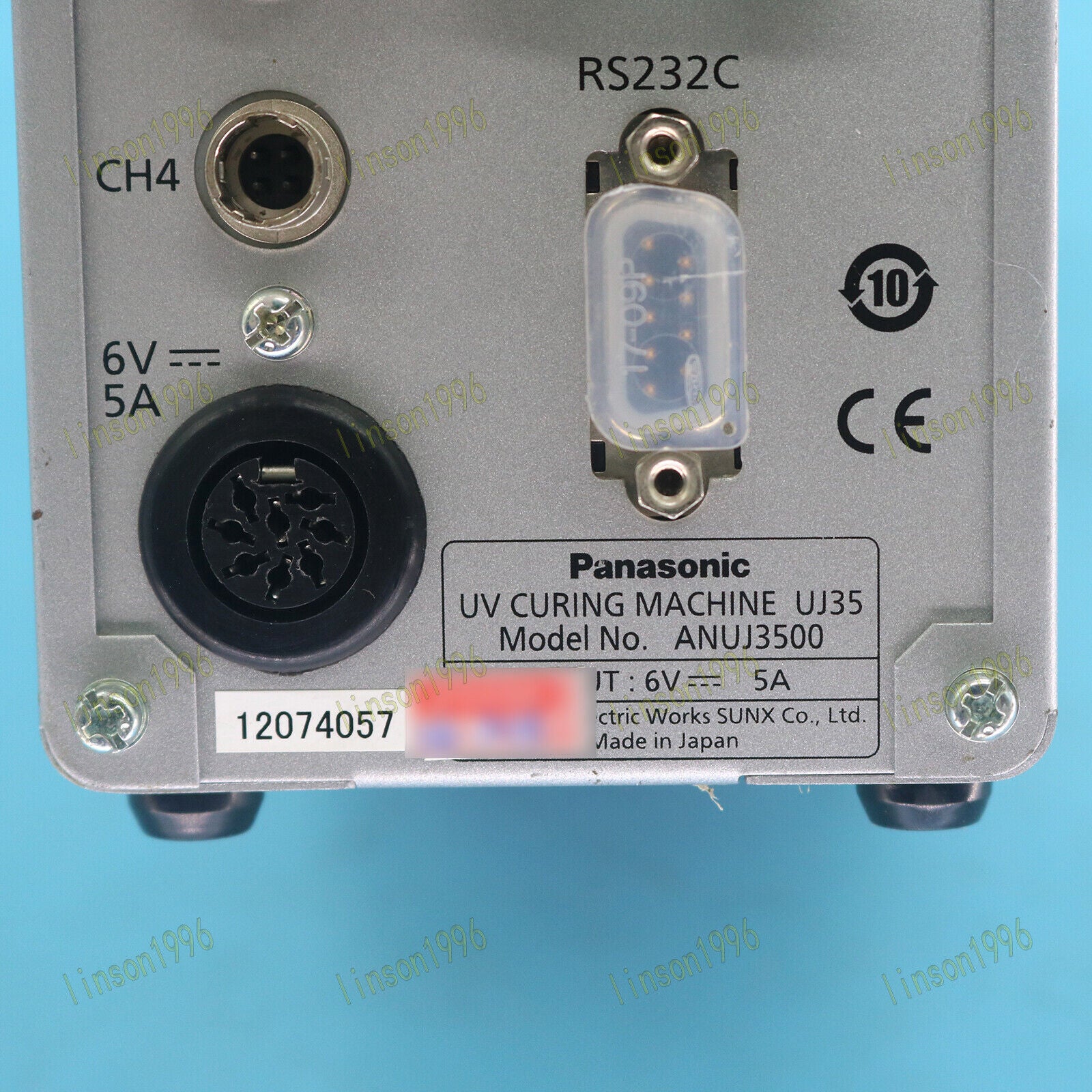 Used 1 Piece Panasonic ANUJ3500 Tested Good Condition - PANASONIC
