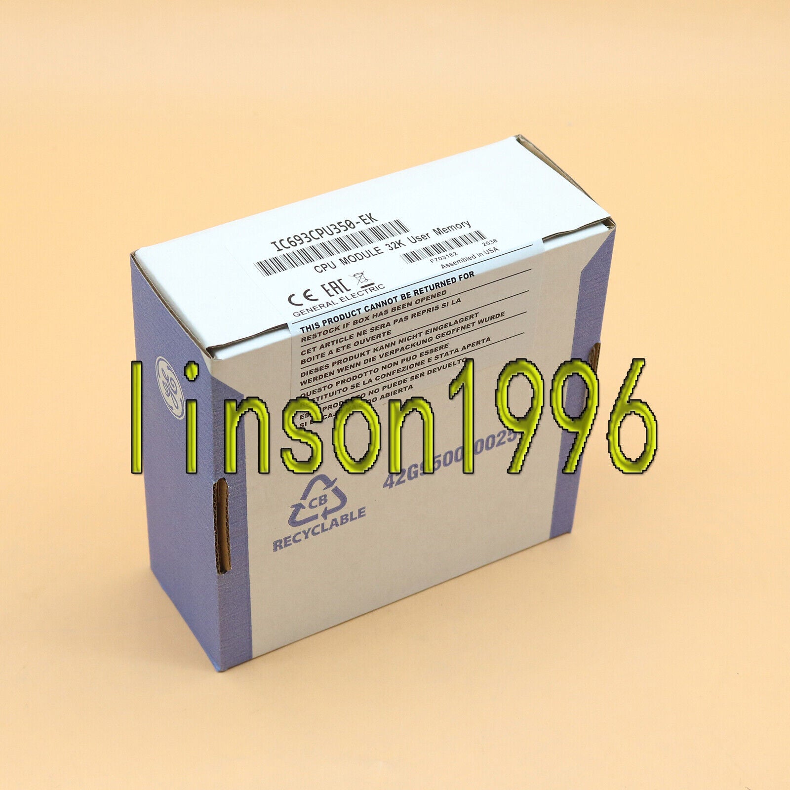 new One GE FANUC PLC IC693CPU350-EK Model - GE FANUC
