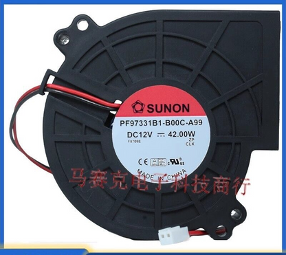 SUNON PF97331B1-B00C-A99 DC12V 42W 2-Wire Cooling Fan