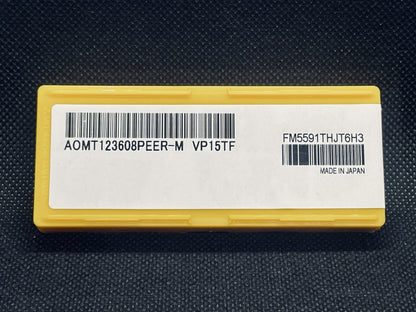 MITSUBISHI DIAEDGE AOMT 123608PEER-M VP15TF CNC Carbide Milling Inserts (10 PCS)