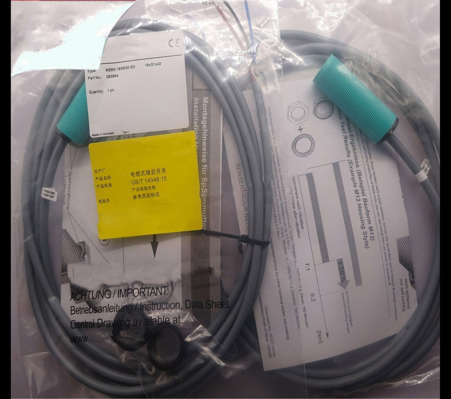 1PCS Pepperl+Fuchs NBB5-18GK50-E0 - PEPPERL+FUCHS