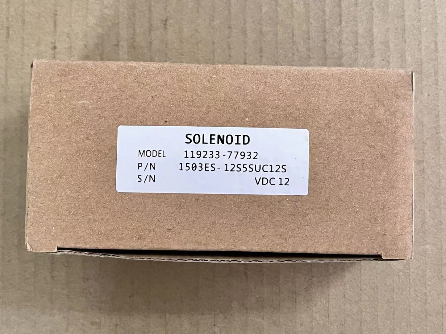 new Fuel Shut Off Stop Solenoid Valve 1503ES-12S5SUC12S 12V for YANMAR Diesel Engine