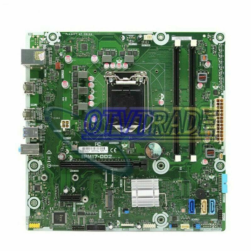 used HP Omen 870 Motherboard IPM17-DD2 uATX mATX socket 1151 Odense2-K PN: 862992-002