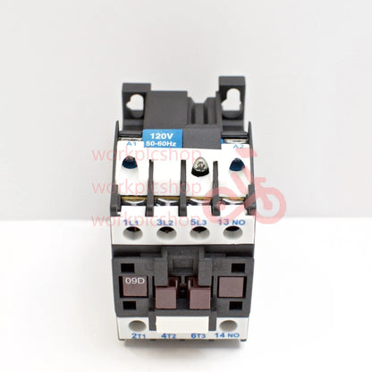 NHD C-09D10E7 magnetic contactor for 3HP motor, 120V coil, normally open