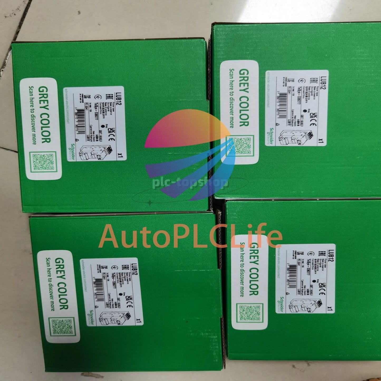 1PCS SND LUB12 Non-Reversing Power Base, 12A, 110-240VAC