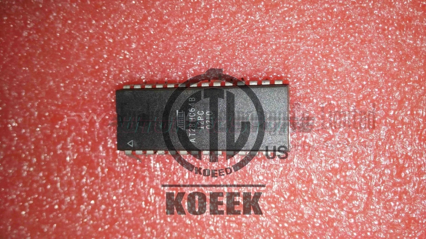 Atmel AT28HC64B-12PC 28HC64 8K x 8 CMOS HI-SPEED EEPROM DIP28 x 10PCS